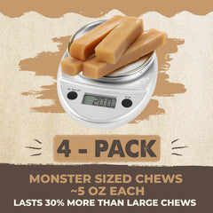  Mighty Paw Yak Cheese textura dura para masticación prolongada