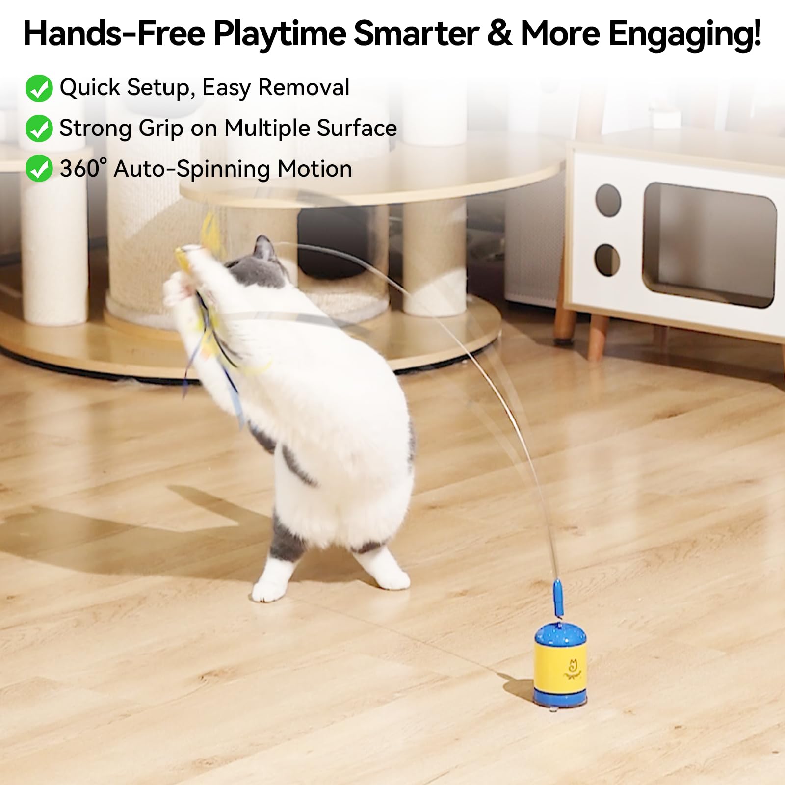 Migipaws juego interior para gatos activos