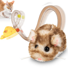 Migipaws Migimouse 360° giro: estimula la caza y el ejercicio diario