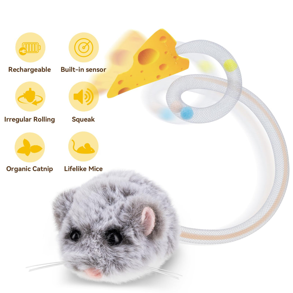 Migipaws MigiMouse con sensor de movimiento para reinicio automático.