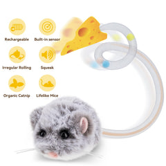 Migipaws MigiMouse con sensor de movimiento para reinicio automático.