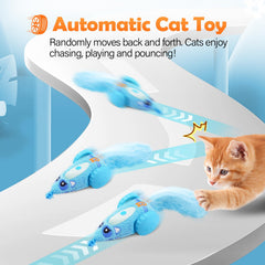 Migipaws Juguete Inteligente, programa automático para juego intermitente y exploración.