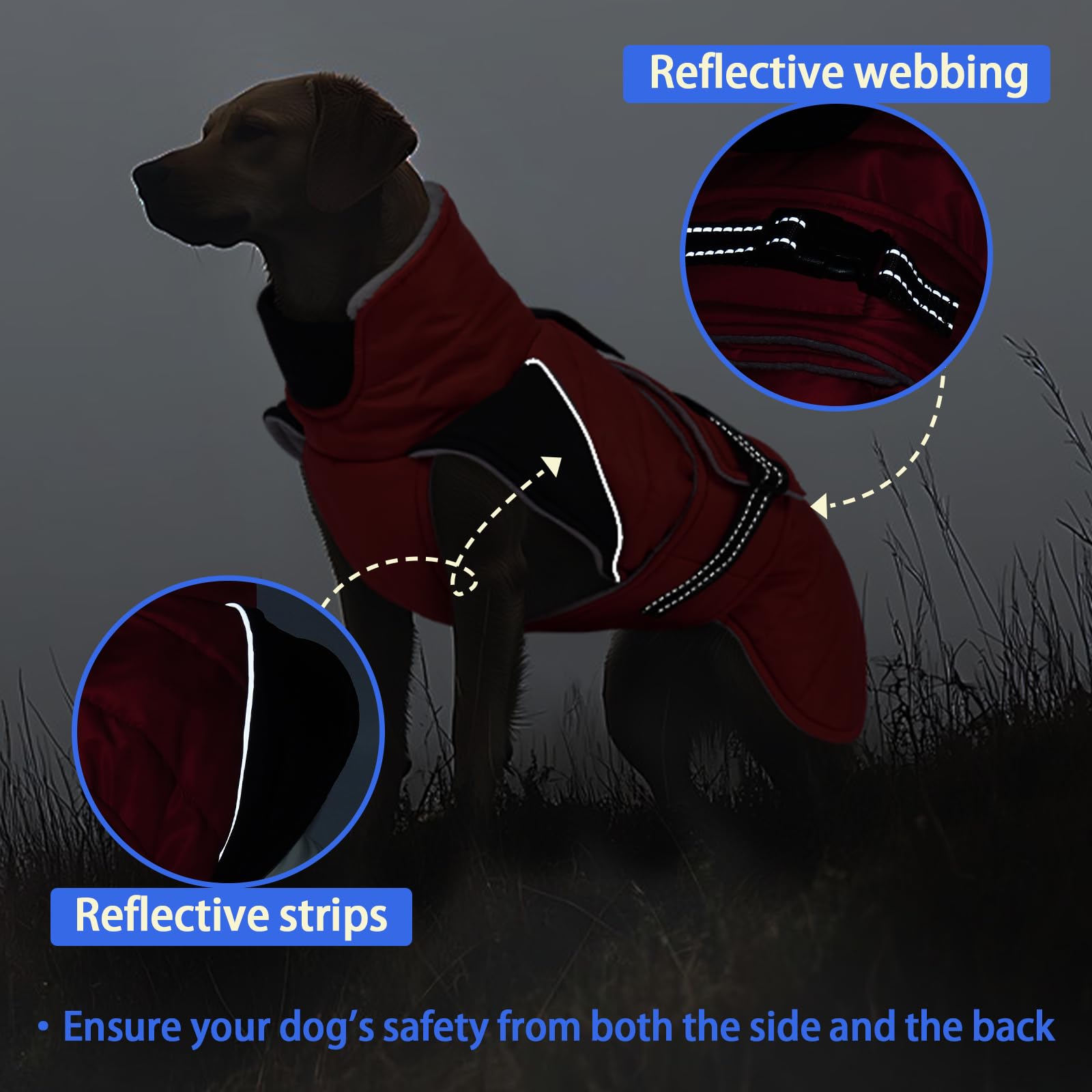 Diseño impermeable de MIGOHI ideal para nieve y lluvia ligera.
