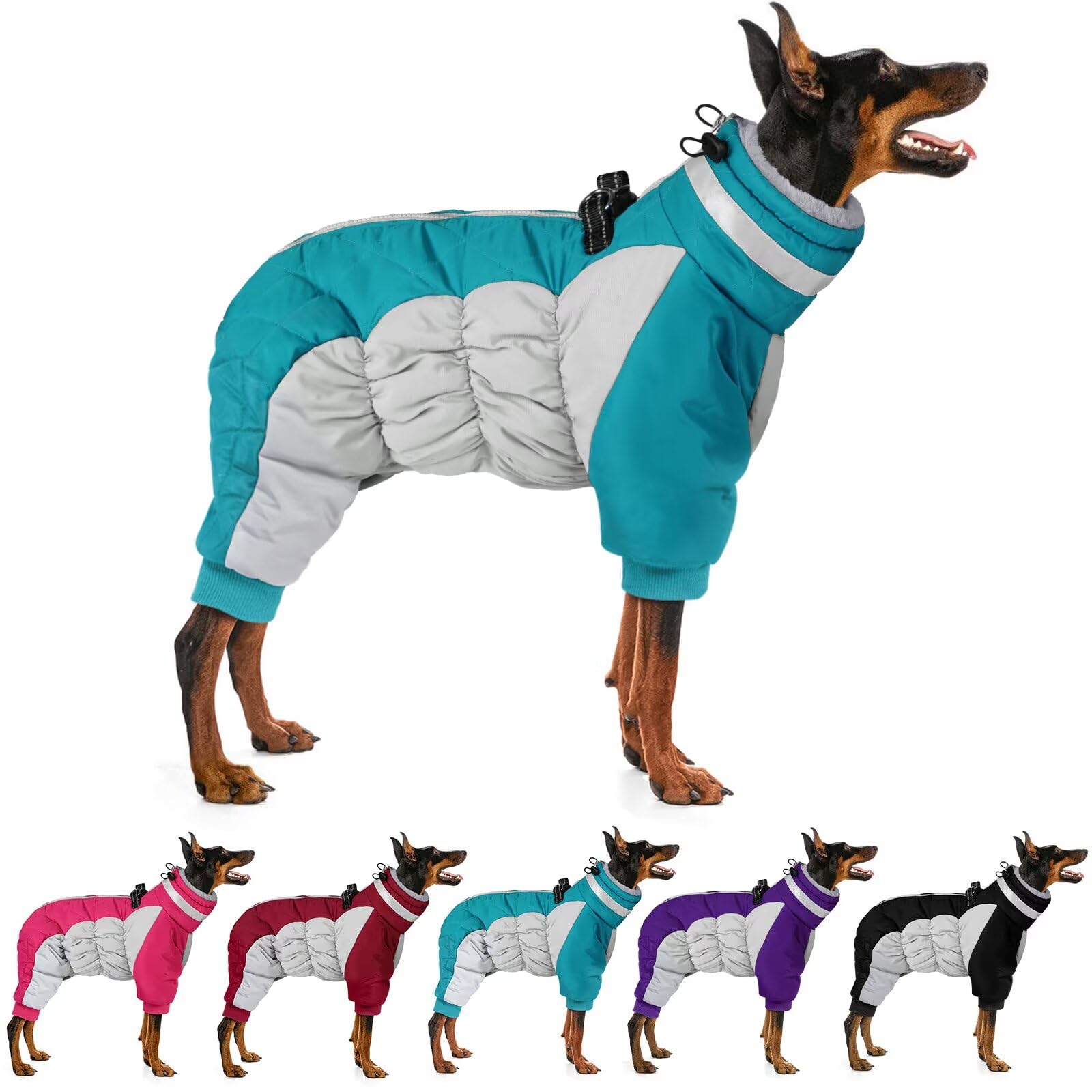 Capa MIGOHI de invierno para cuerpo completo, ideal para paseos diarios.