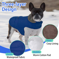 Capa para perro de MIGOHI a prueba de viento, ideal para paseos al aire libre.
