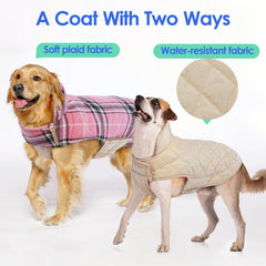Chaleco MIGOHI para perro barriga elástica y ajuste rosa 3XL