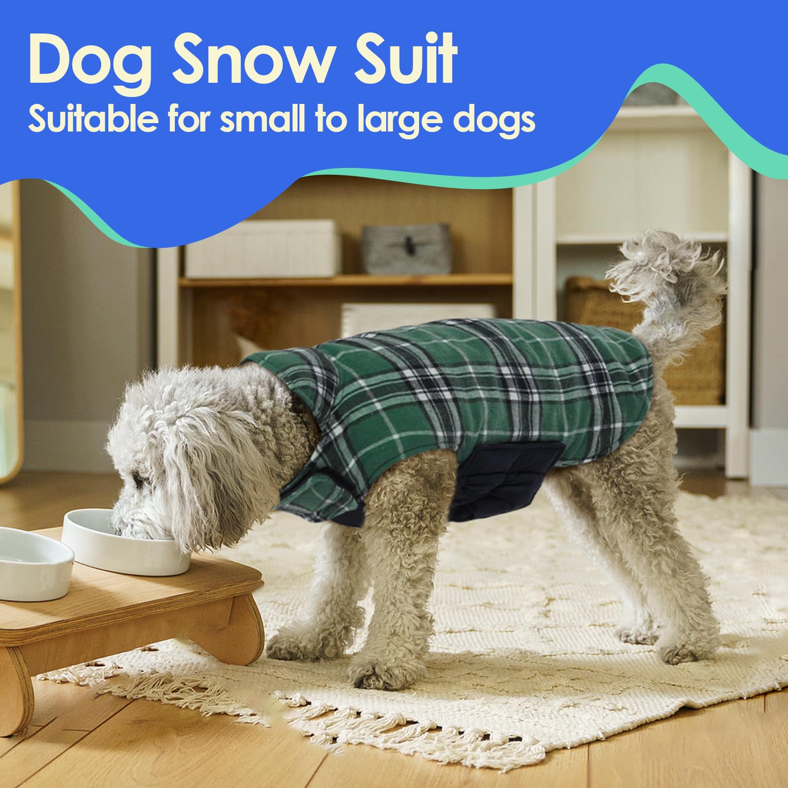 MIGOHI talla 3XL para perros grandes con medidas indicadas.