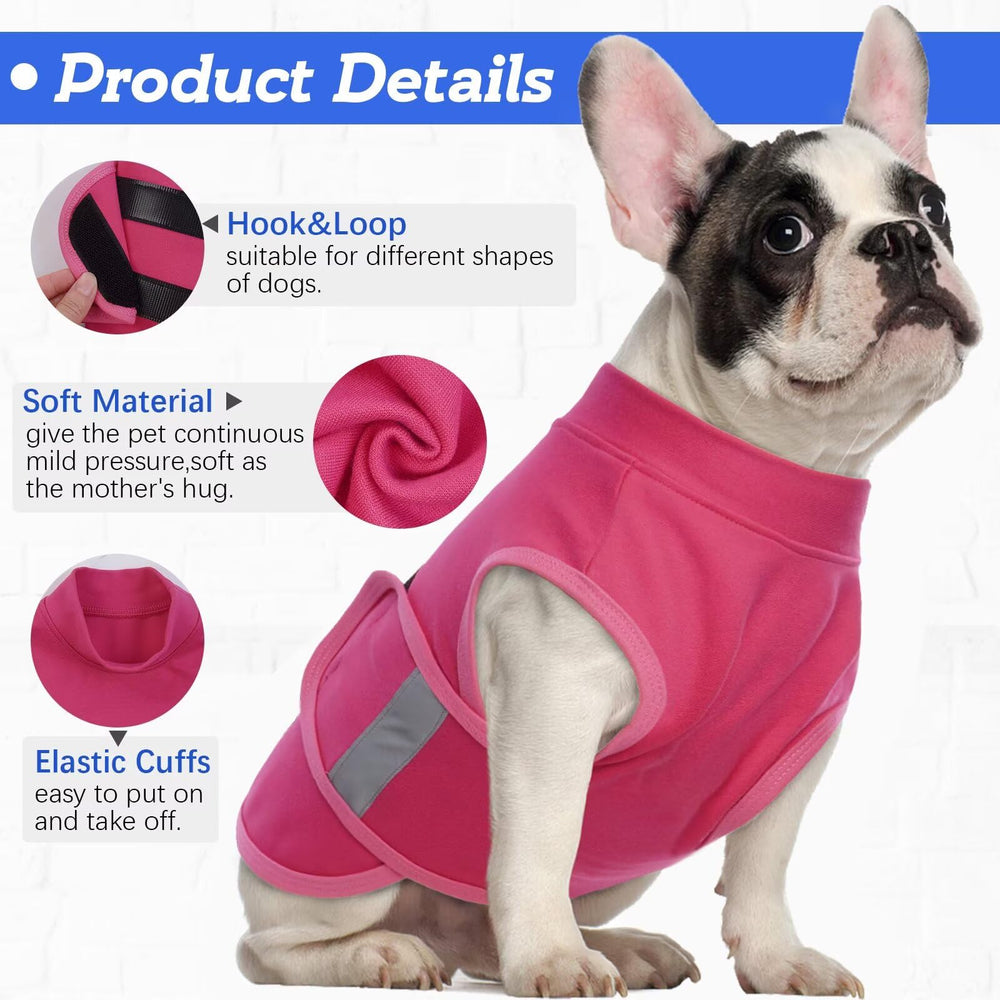 MIGOHI Vest-relajante para perros con ajuste seguro y cómodo.