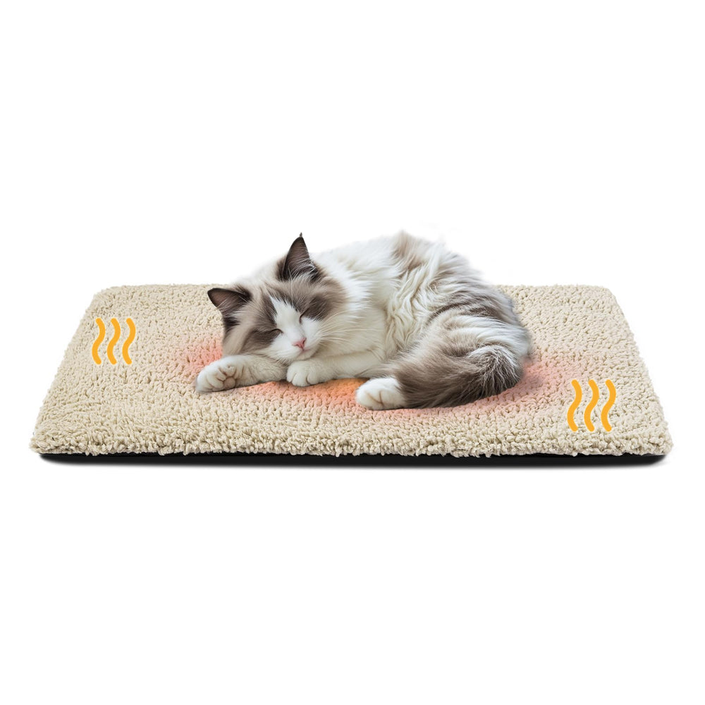 Cama Miguel para gatos auto calentante para interiores, confort diario