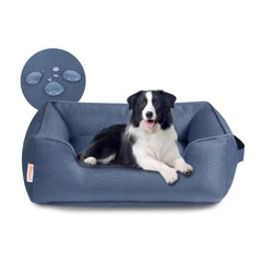 Cama Miguel para perro exterior con tela Oxford 600D, resistente.