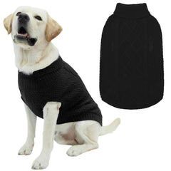 Mihachi sudadera para perro con cuello alto, estilo elegante y calor para paseos