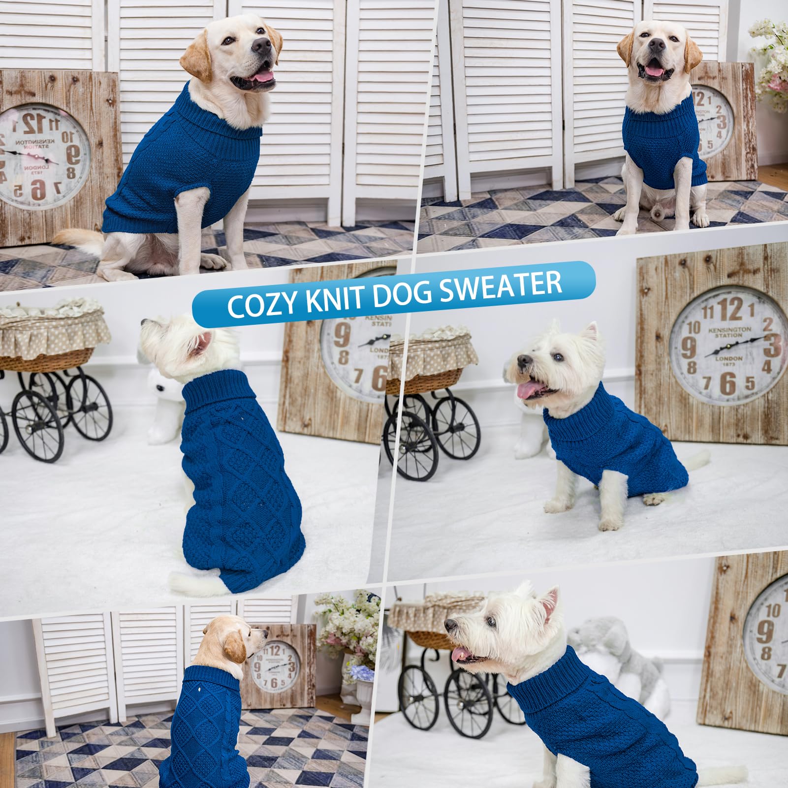 Mihachi diseño invernal práctico para mantener a tu mascota cálida.