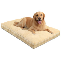 MIHIKK cama para perro XL, superficie de felpa suave, confort durante todo el año