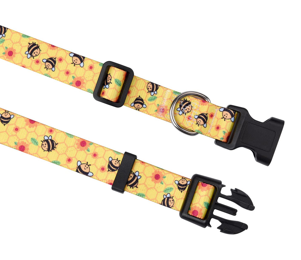 Mihqy collar bohemia ajuste L para comodidad diaria de perros.