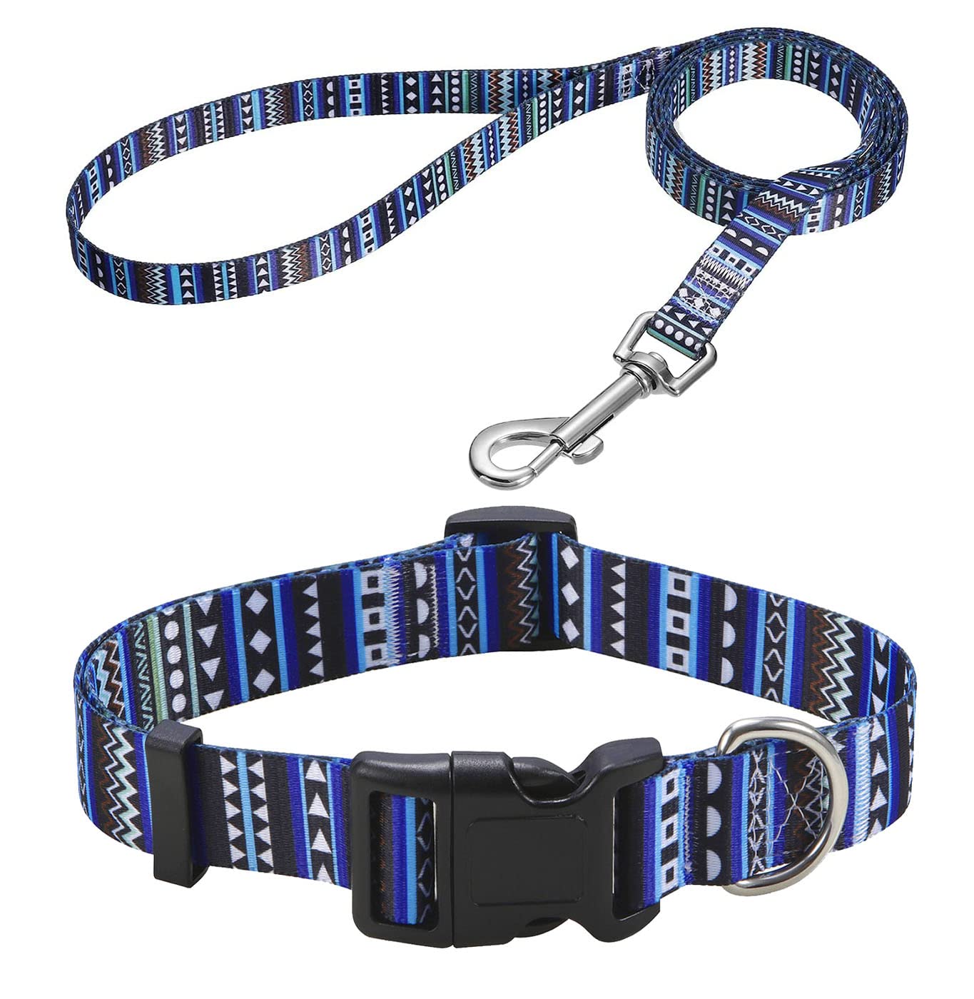 Mihqy collar bohemio azul, cómodo para paseos diarios.