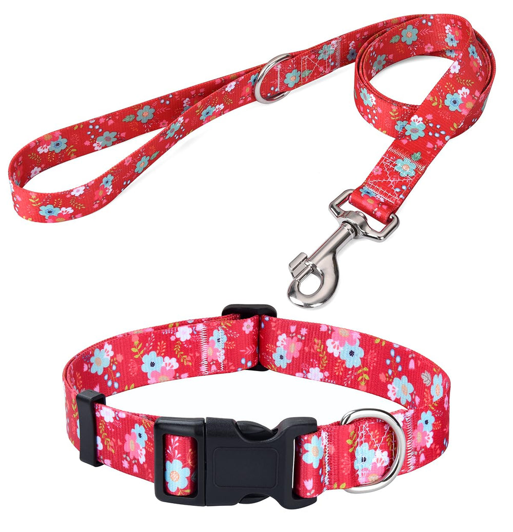 Mihqy collar-set bohemio floral tribal XS, ideal para paseos diarios con estilo.