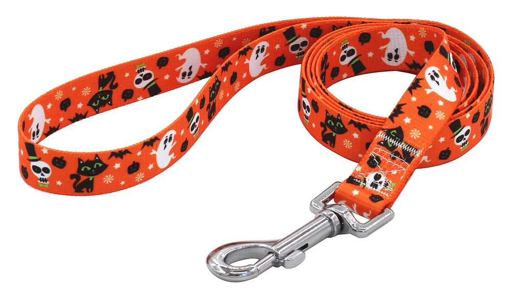 Correa Mihqy Halloween de 150 cm para paseos cómodos y seguros.