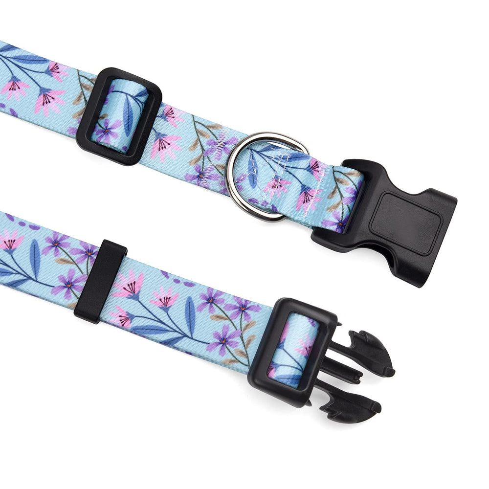 Correa Mihqy bohemia floral rosada para paseos seguros.