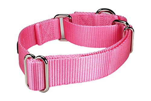 Collar Mikivery martingala, detalle de nylon colorido para entrenamiento cómodo.