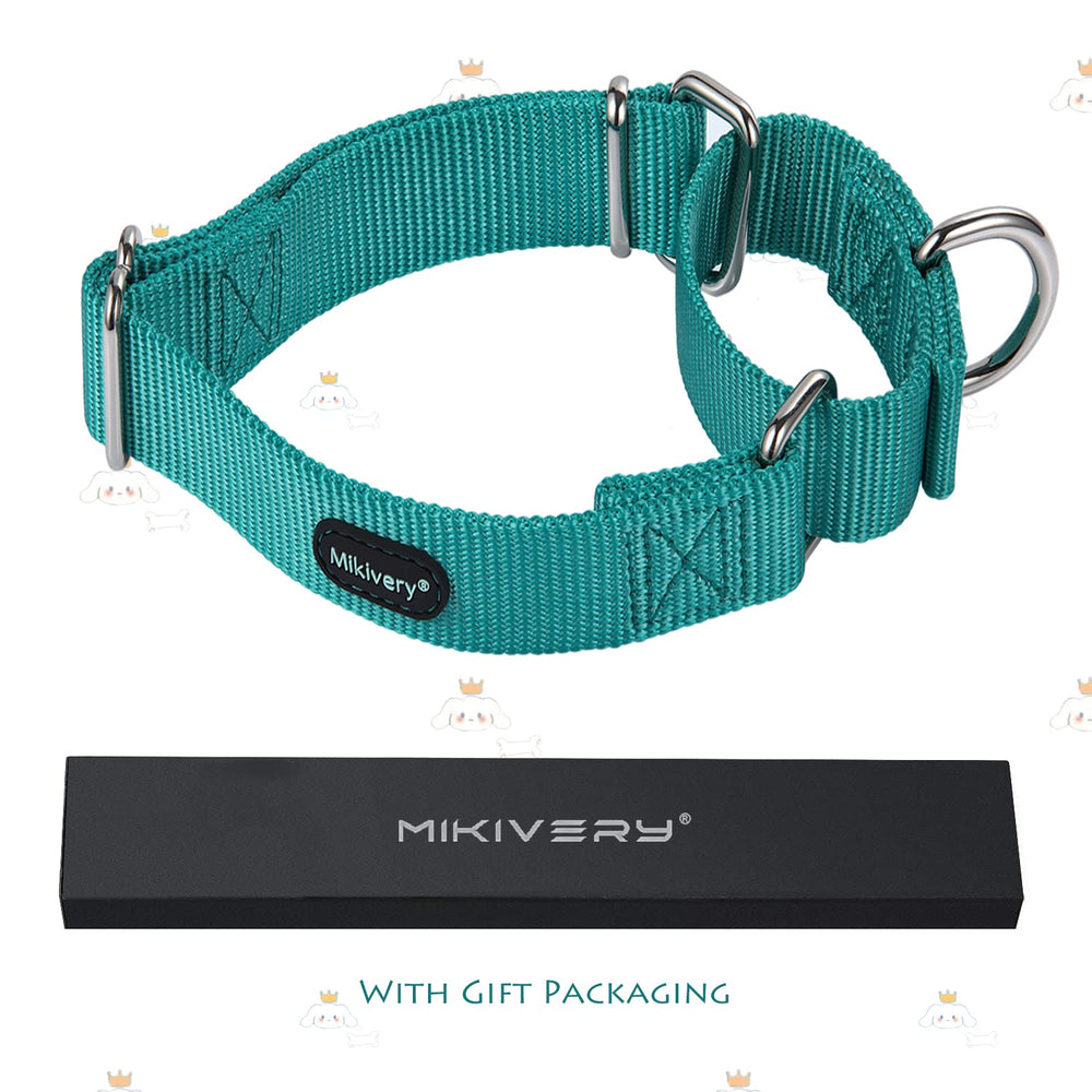 mikivery collar con herrajes niquelados, durabilidad y seguridad