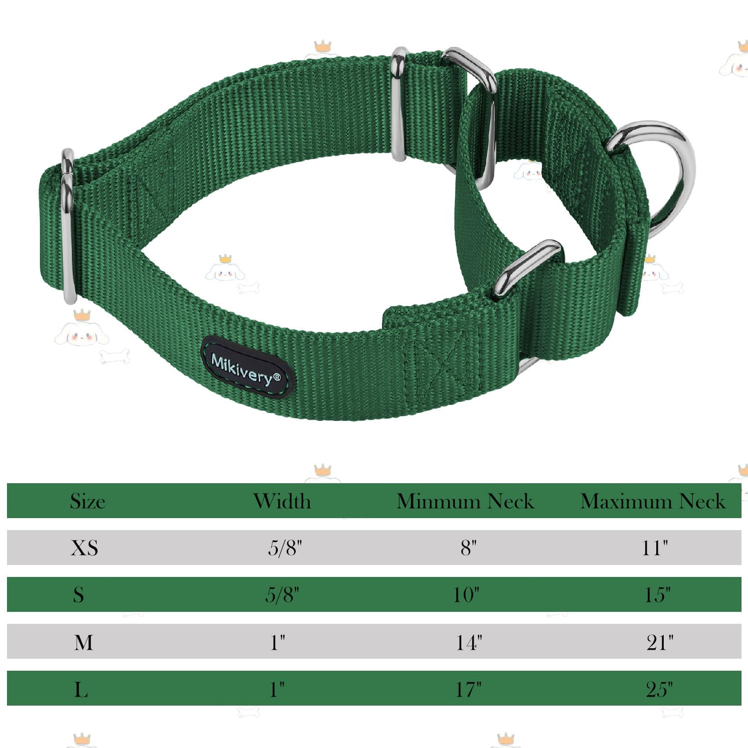 Mikivery hebilla de metal duradera, detalle de seguridad para entrenamiento suave.