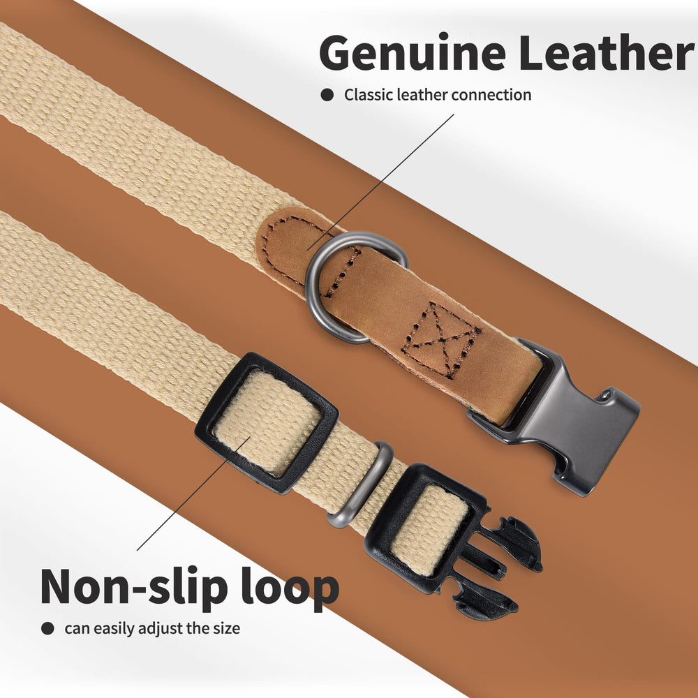 Collar Mile High Life con ajuste adaptable para varios cuellos.