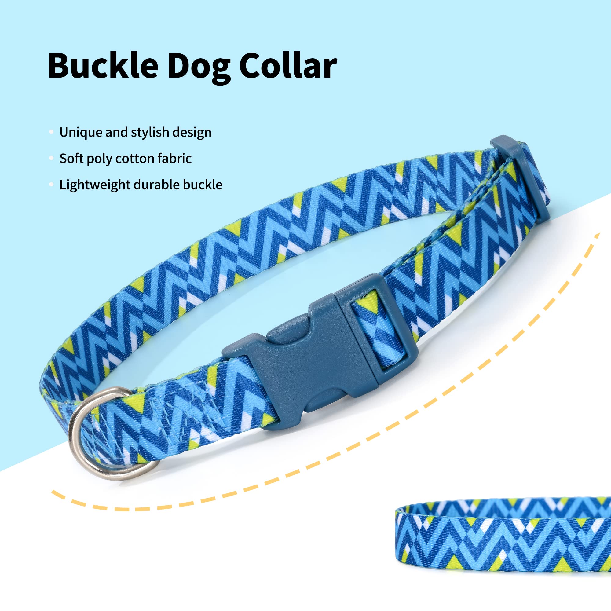 Mile High Life collar para perro con anillo en D resistente para fijar la correa.