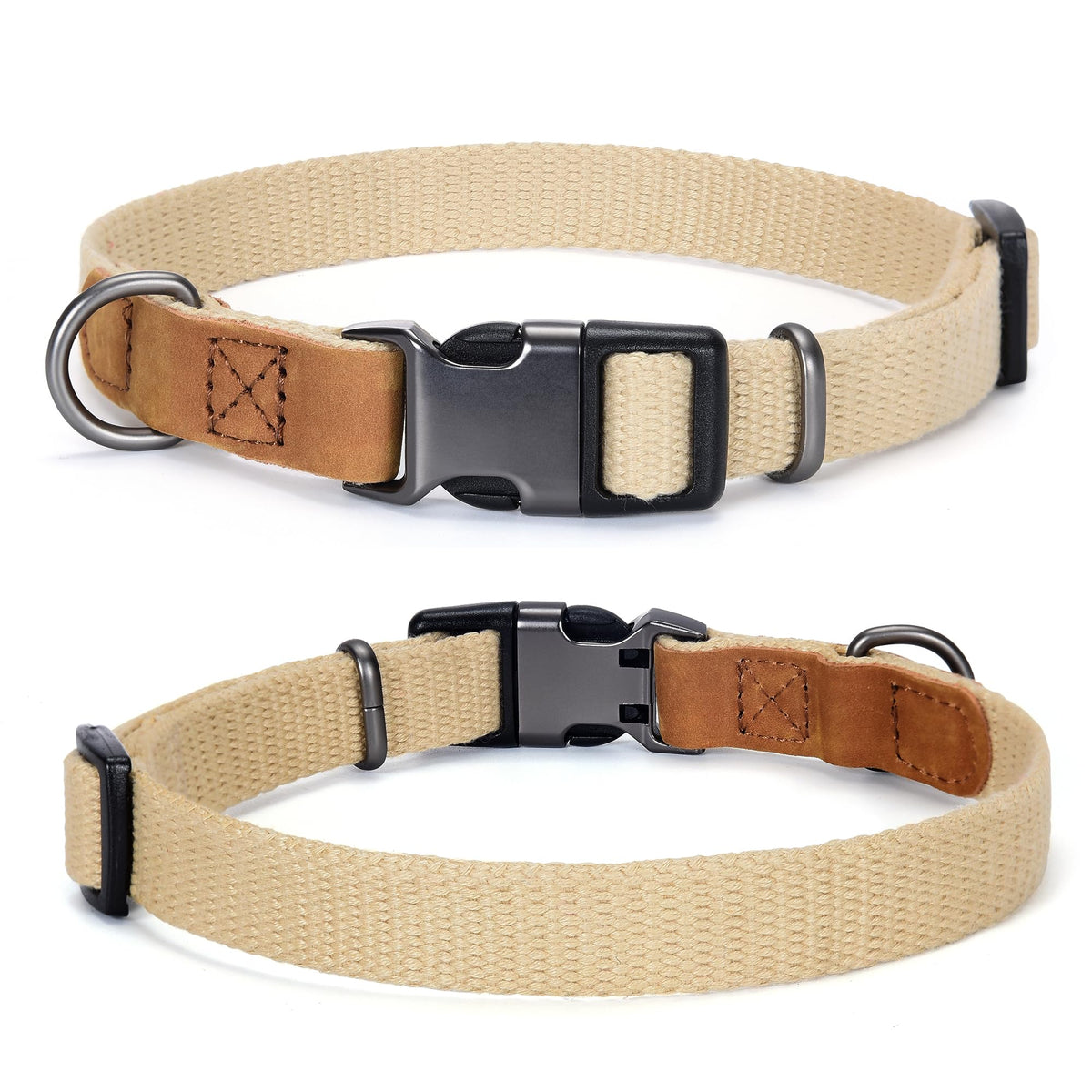 Collar Mile High Life con hebilla metálica pesada para perros activos