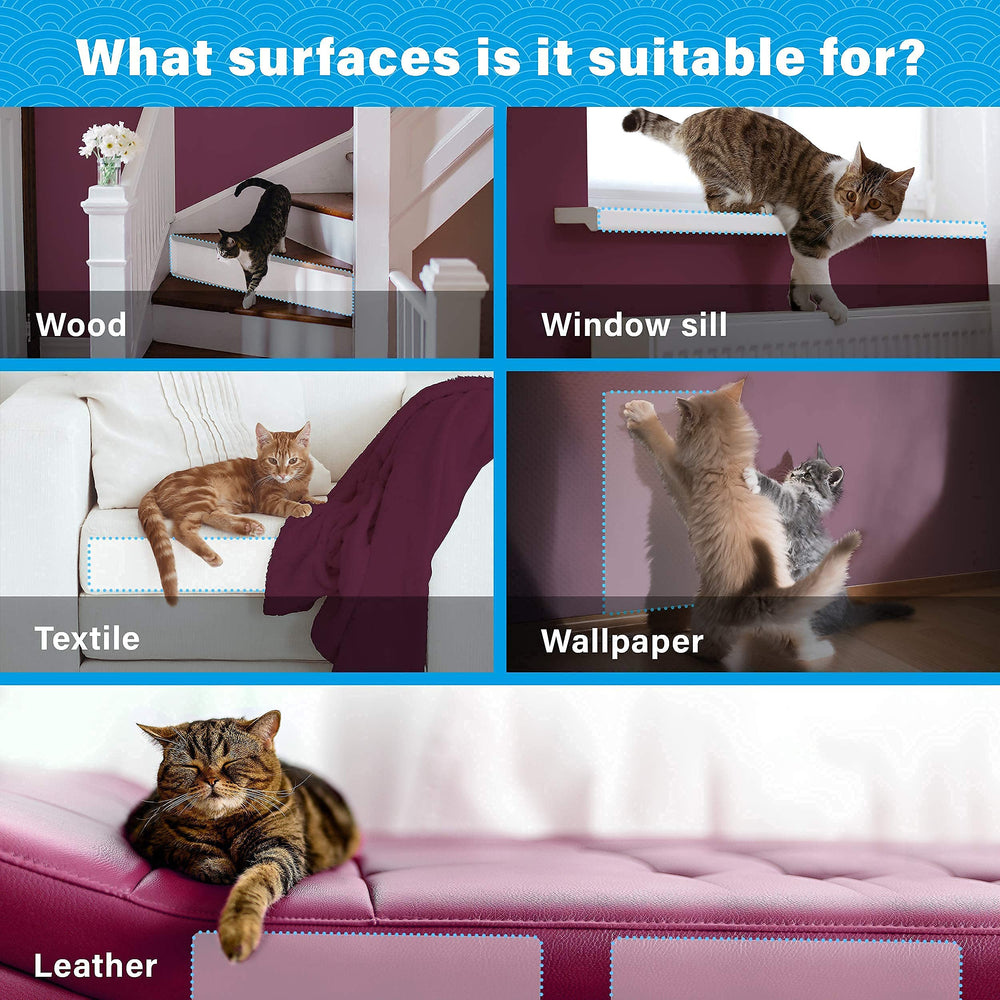 Protector Miloona para mueble antiarañazos en sillón, protege tapizado.