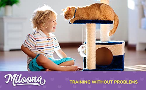 Miloona protector para todos los gatos, raza y tamaño variados.
