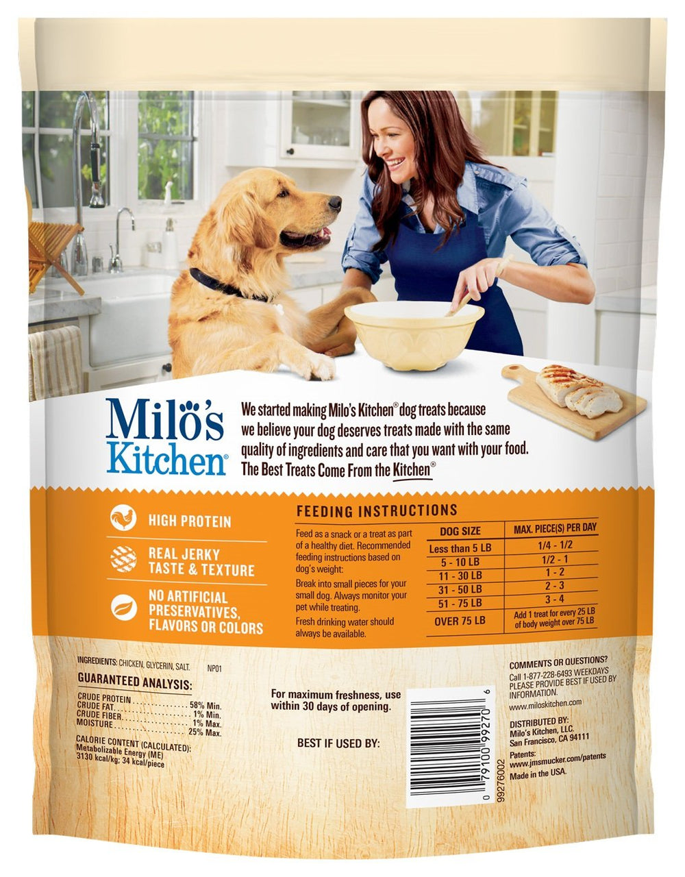 Milo’s Kitchen: sin conservantes artificiales ni colores