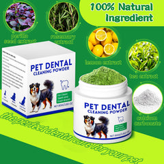 Mimo Style Polvo Dental Perro Sobre Comida: mejora el aliento al mezclar con la comida.