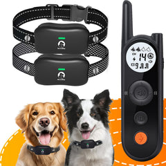 MIMOFPET cerca inalámbrica para dos perros, ideal para delimitar áreas al aire libre.