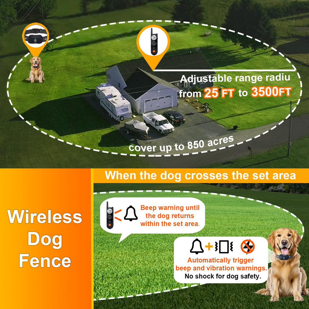 MIMOFPET collar de entrenamiento recargable para corrección suave.