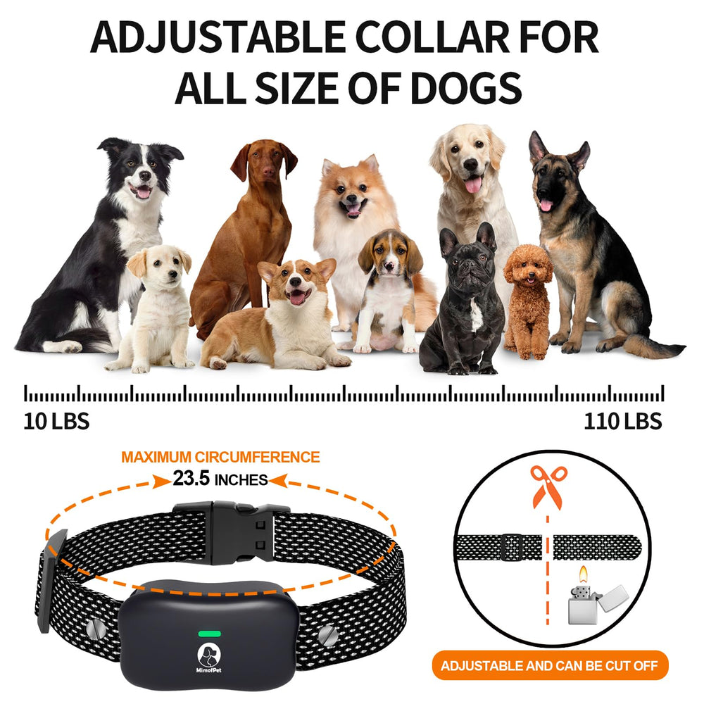 MIMOFPET: luz LED para localizar al perro en la oscuridad con seguridad.
