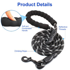 MingXpets cuerda elastica amortiguadora para paseos cómodos y dinámicos.