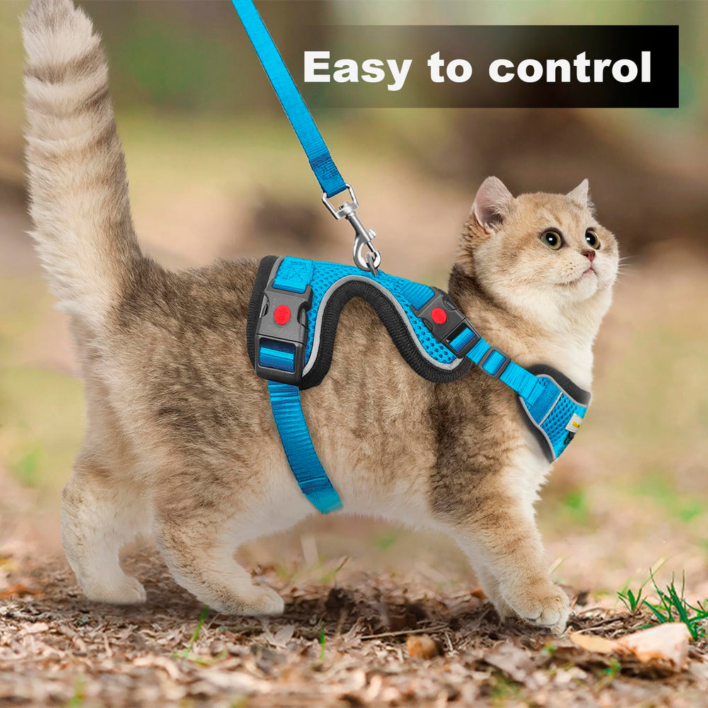 MingXpets correa gato para viaje y entrenamiento estable.