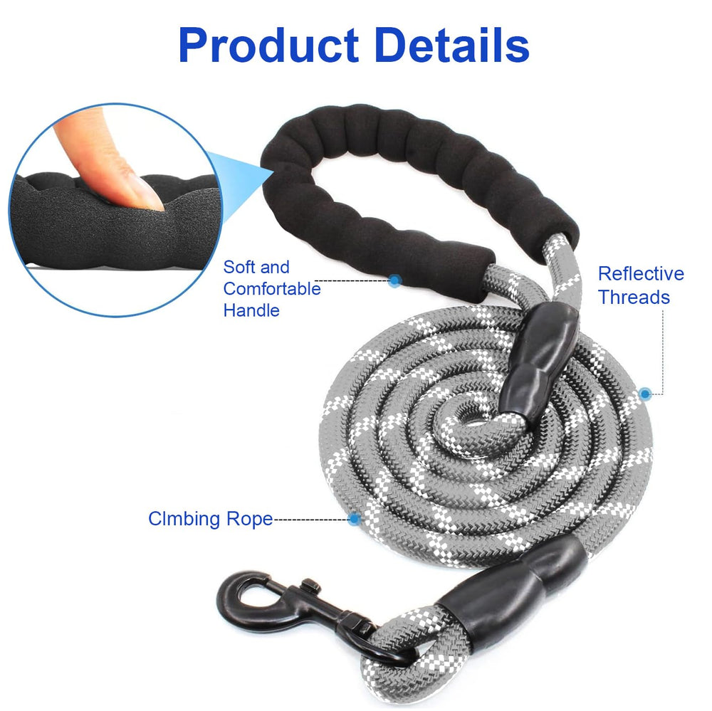 MingXpets cuerda elástica absorbe impactos en perros activos.