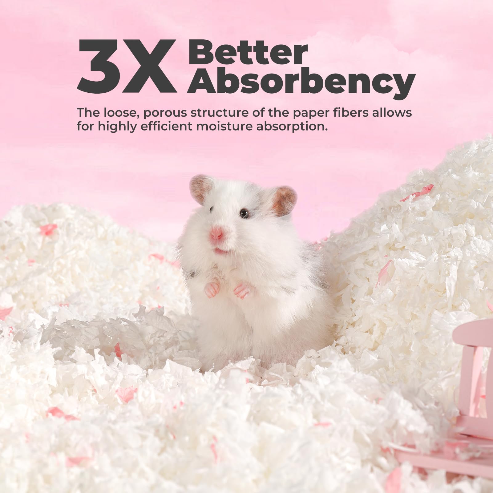 mini-moe cama para mascotas 50l absorbencia superior mantiene seco el lecho