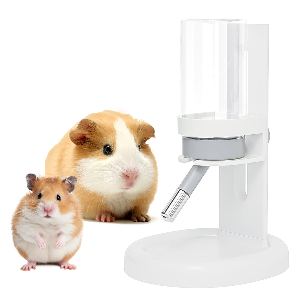 Miniemoe bebederos hamster ajuste altura para jaulas.