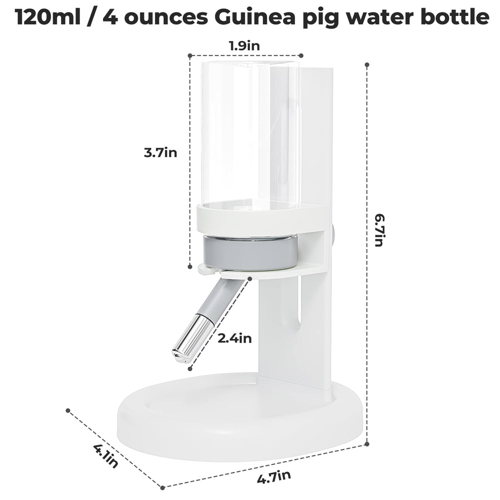 Miniemoe bebederos sin goteo 4oz para menos recargas.