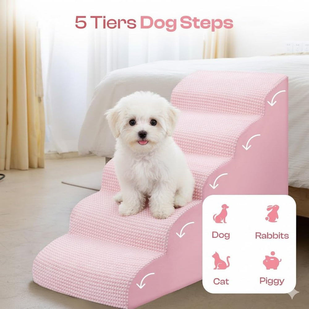 Miorun escaleras para perro: subida al sofá o cama sin saltos