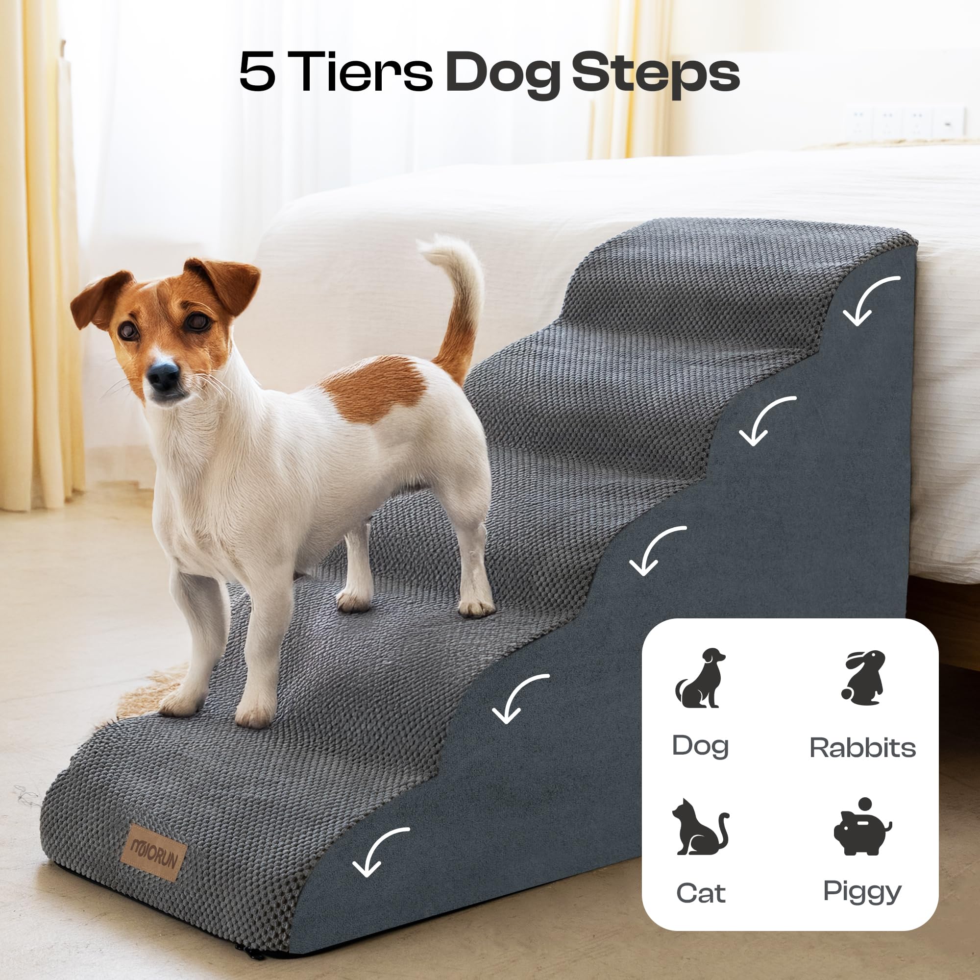 Miorun Uso versátil para cama, sofá y viaje, ligero de mover.