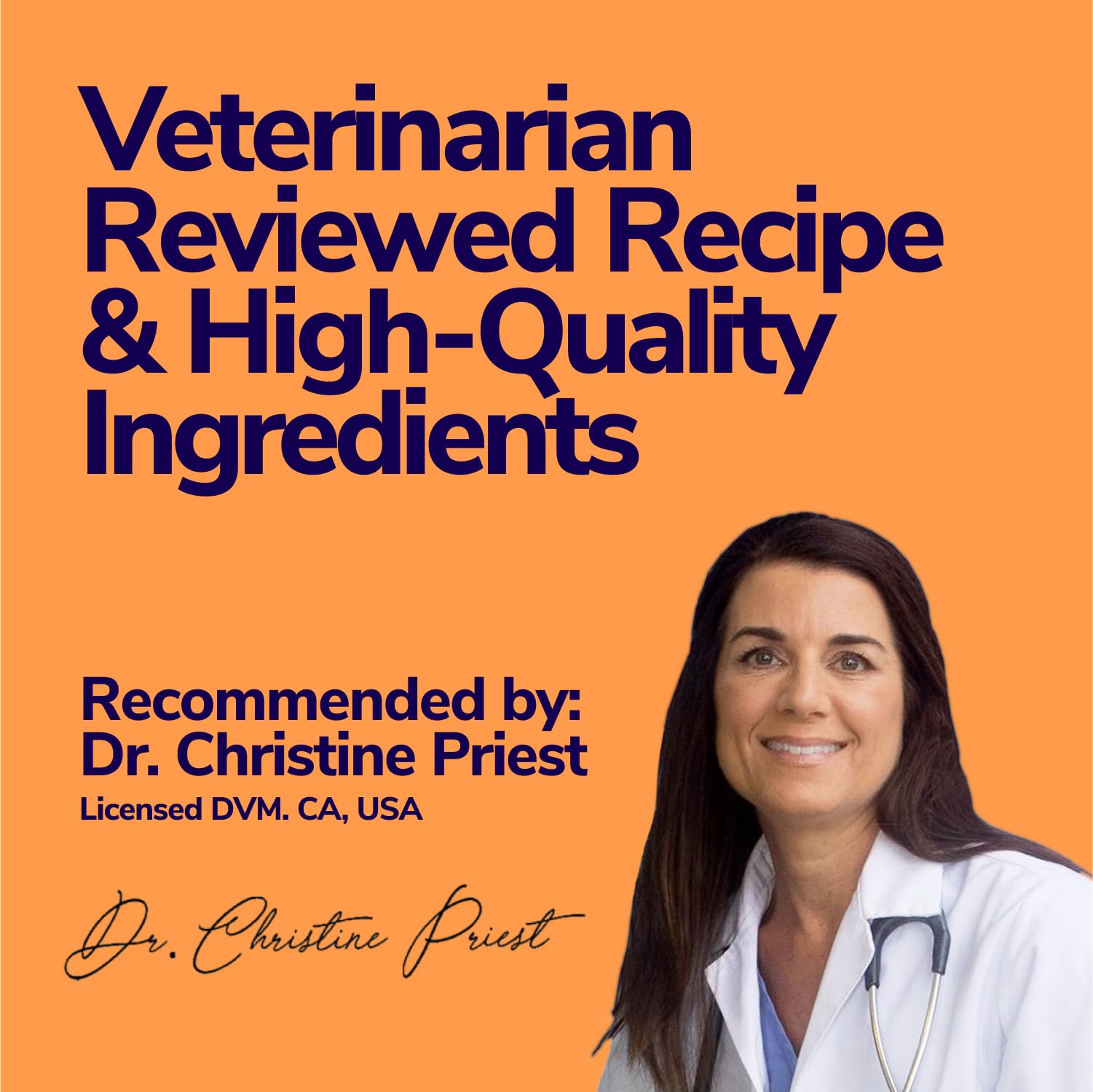 Miracle Vet ingredientes naturales, sin colorantes artificiales.