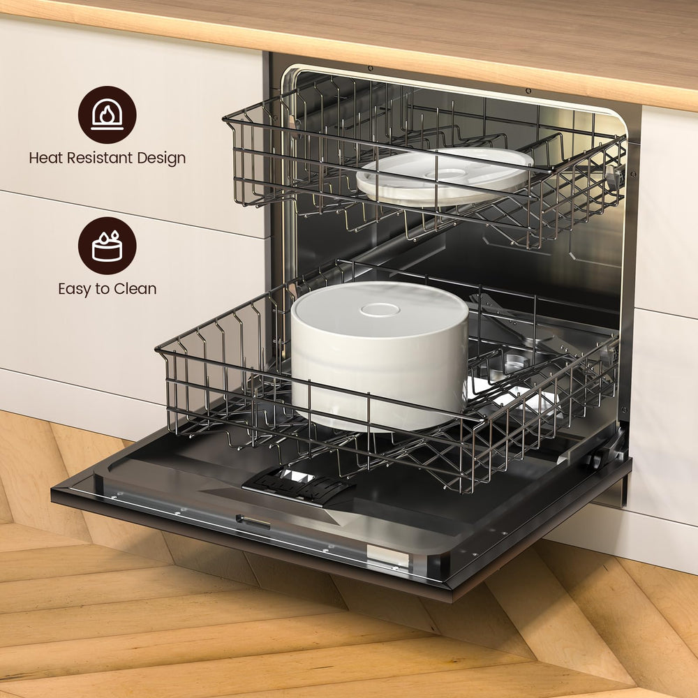 MISFANS diseño cerámico blanco facilita limpieza y estilo.