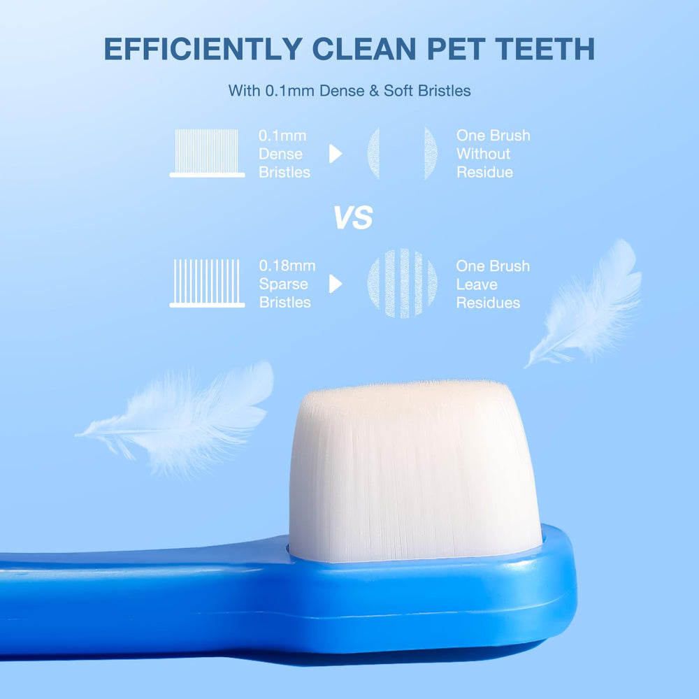 MISSELF cepillo nano plano, llega a dientes profundos sin irritar encías.