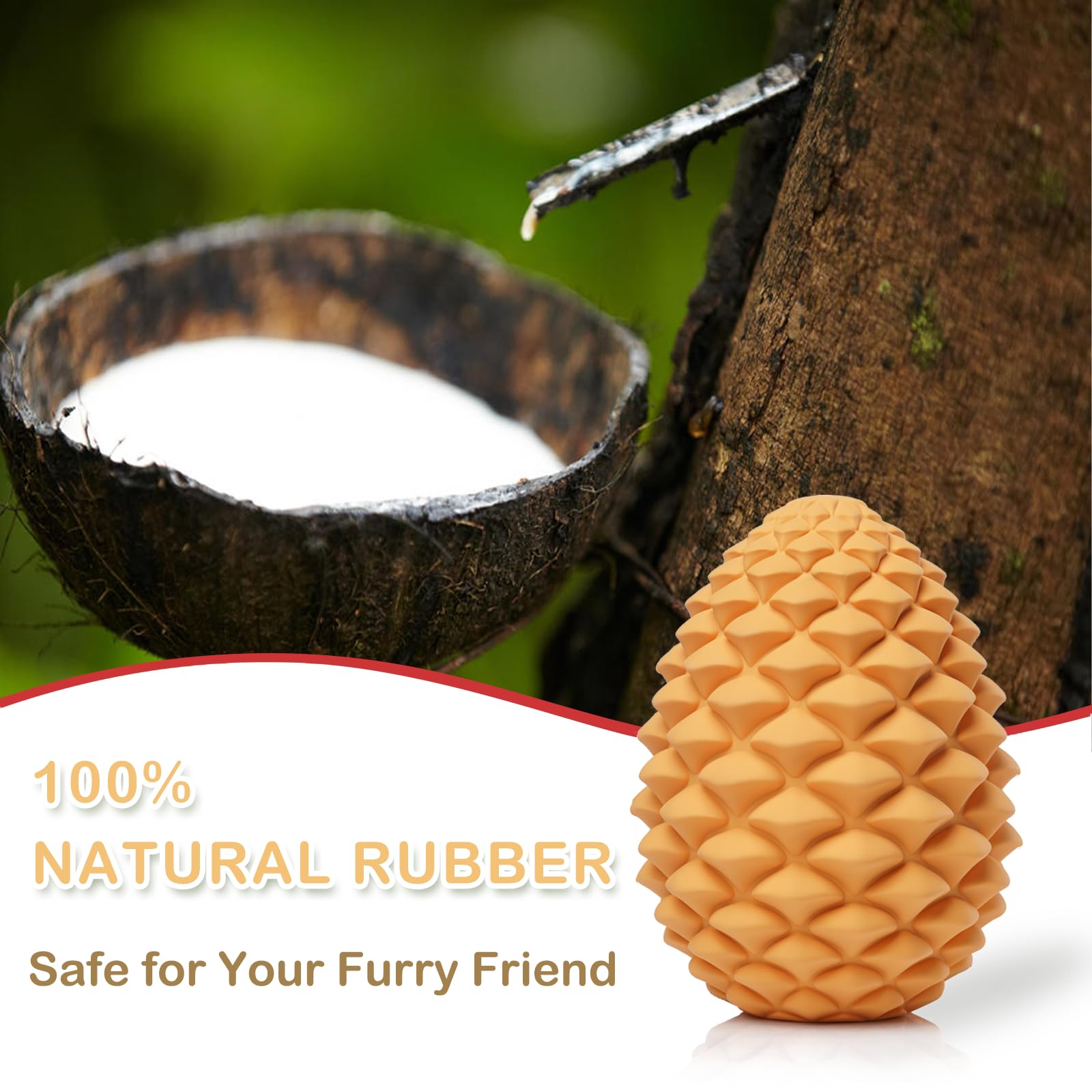 MITOCAPY Juguete para perros medianos y grandes: ideal para masticadores activos y mantenerlos entretenidos.