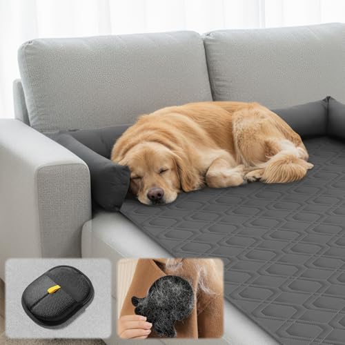 Mittimiya cobertor-perro-sofa con almohada cuello para mayor confort.