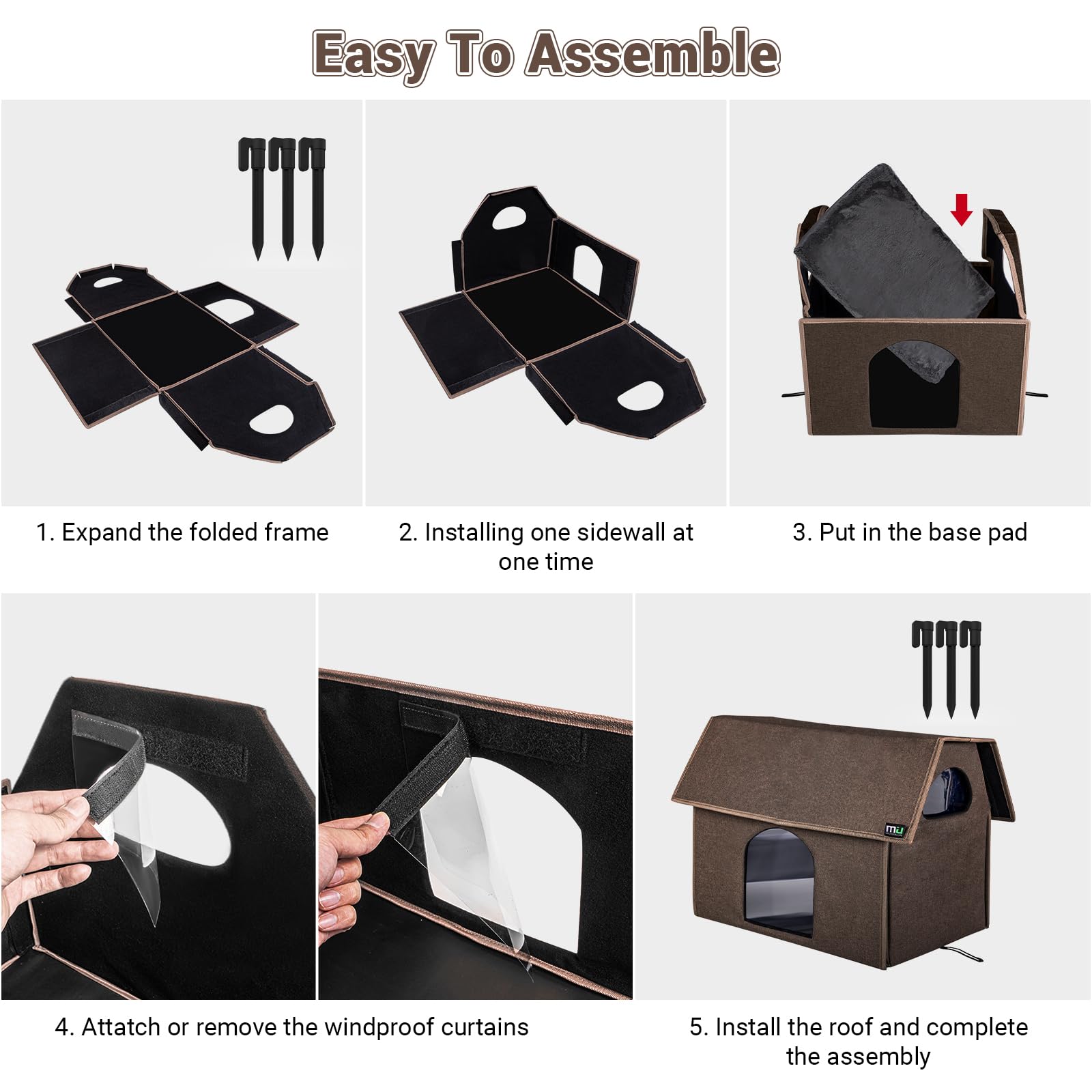 Dimensiones 20.5 x 17.5 x 16.6 pulgadas para referencia.