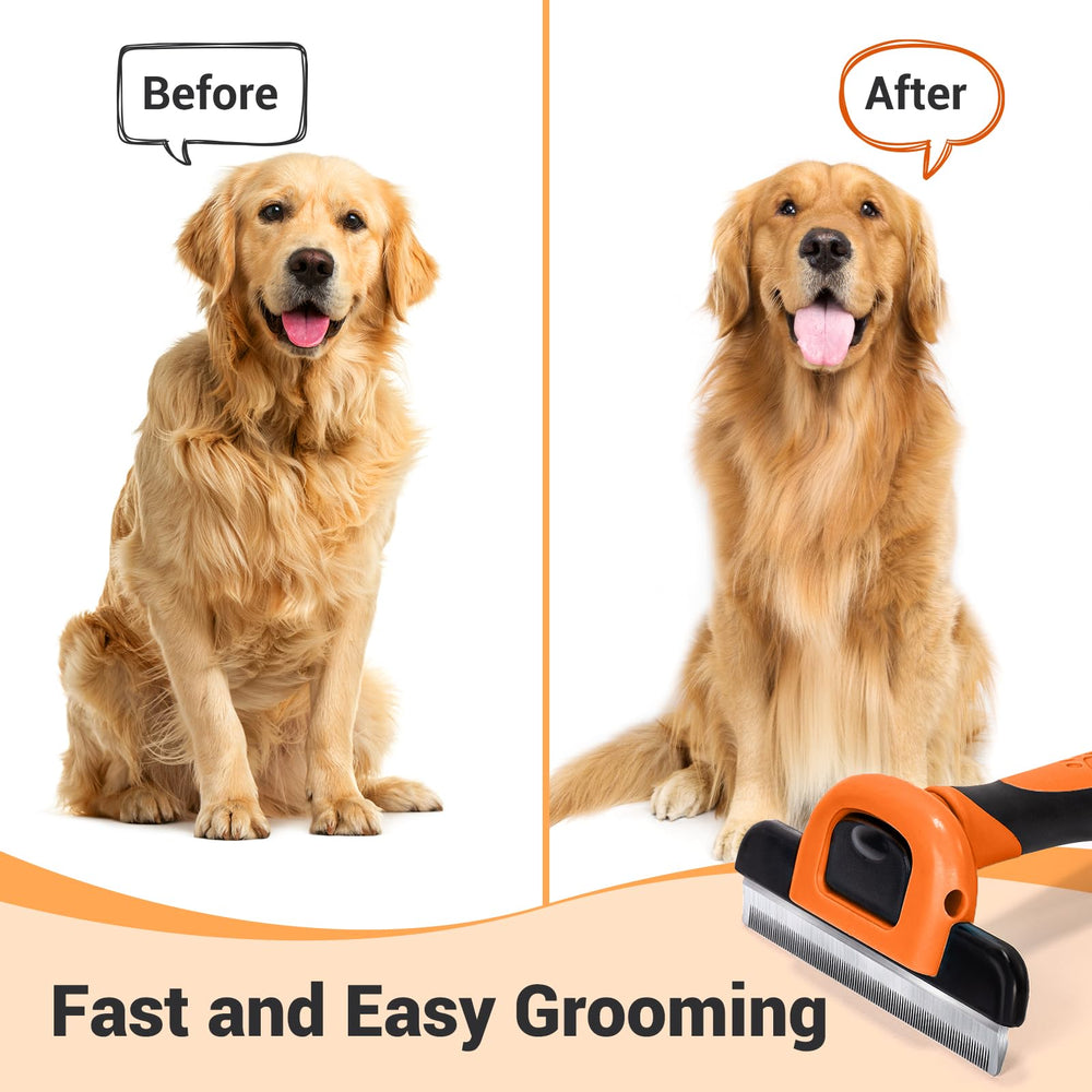 MIU COLOR mango antideslizante ergonómico para grooming cómodo.